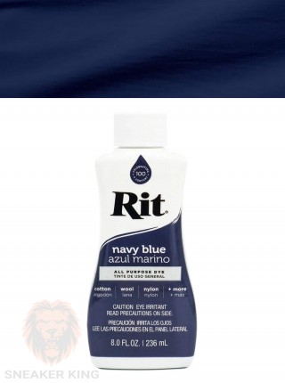 Барвник для натуральних тканин RIT All-Purpose Dye Navy blue (морський синій), 236 мл
